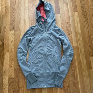 Lululemon Grey Scuba Hoodie Size 6
